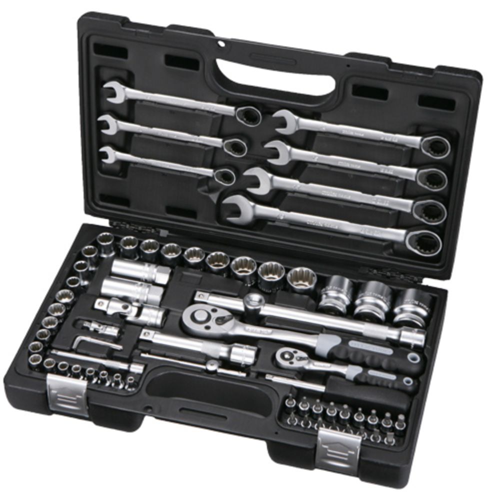 MTX Tools multipadrunikomplekt 1/4" & 1/2" 67 osa