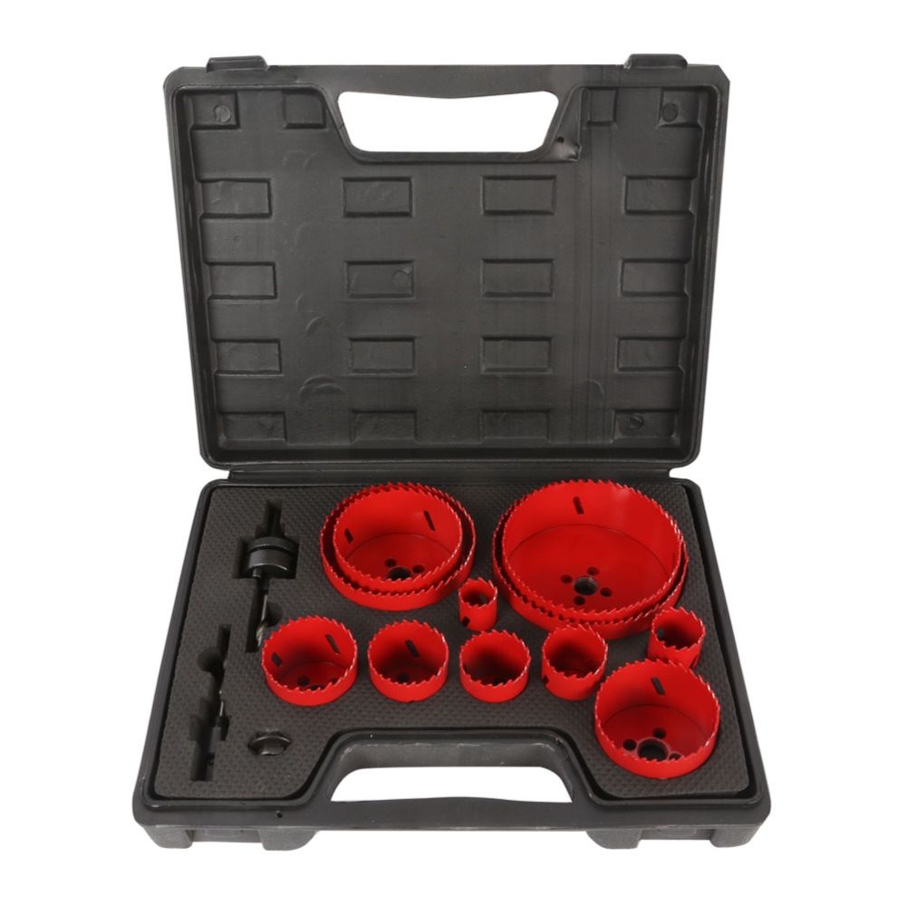 MTX Tools Basic hålsågssats 22–114 mm 11 delar