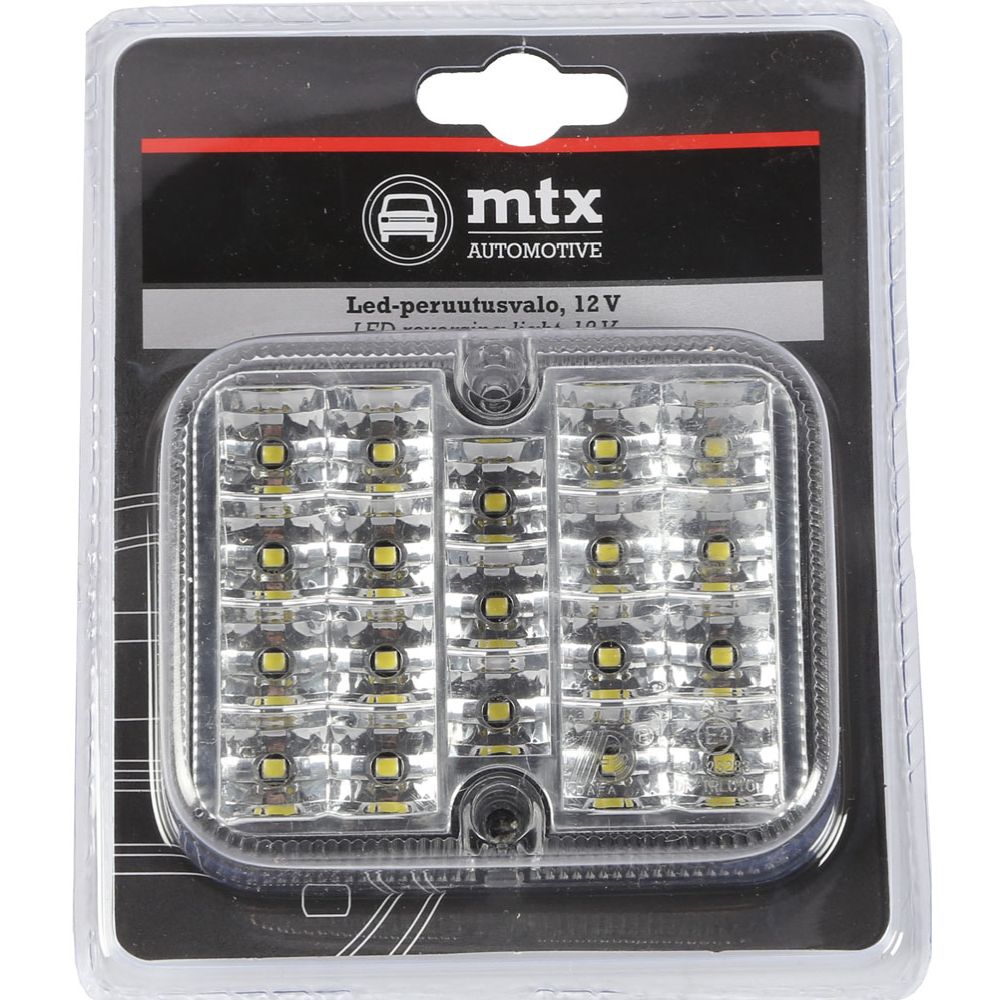 LED peruutusvalo 12V 101 x 81 x 29 mm