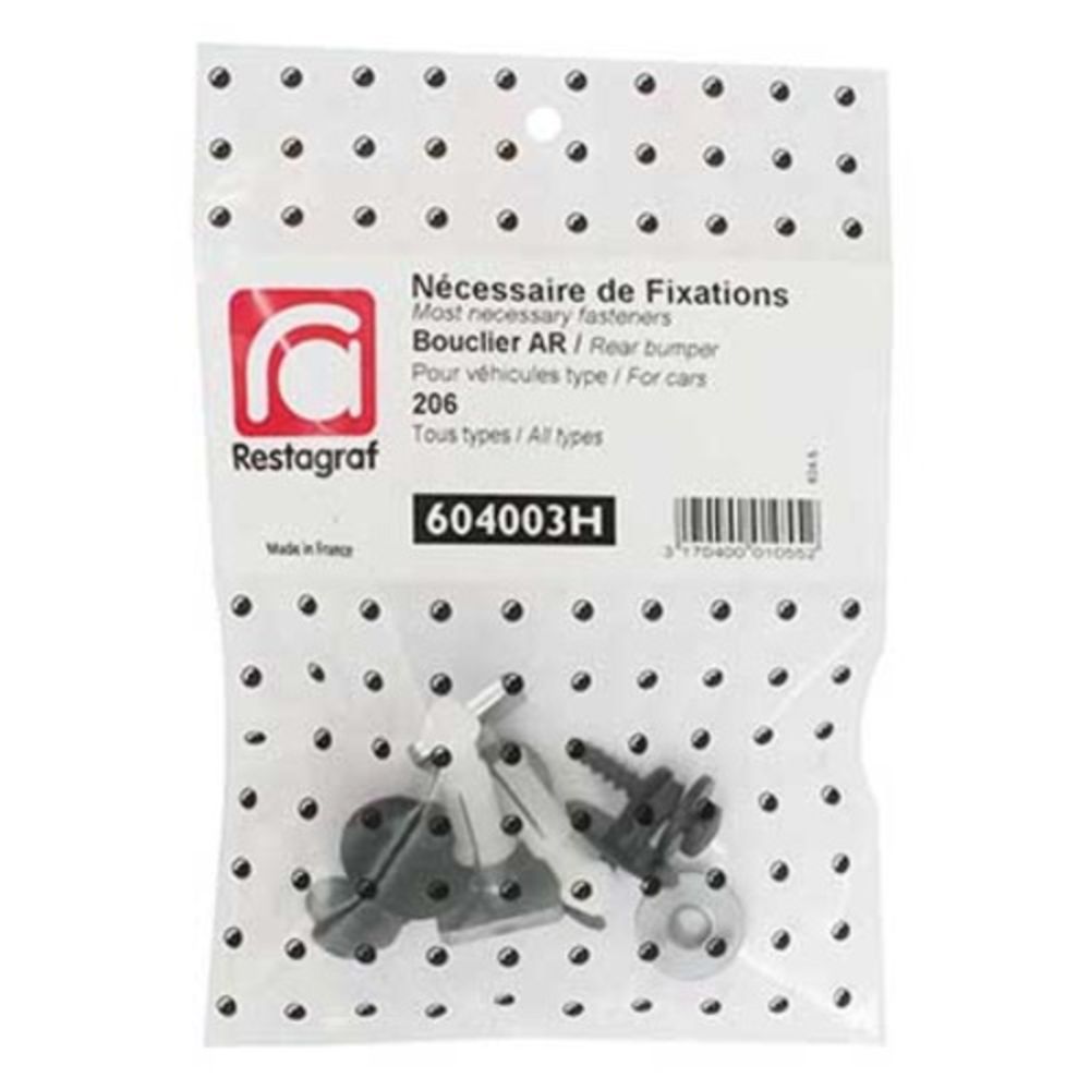 Kinnituskomplekt Peugeot tagapamper 604003H 8 osa