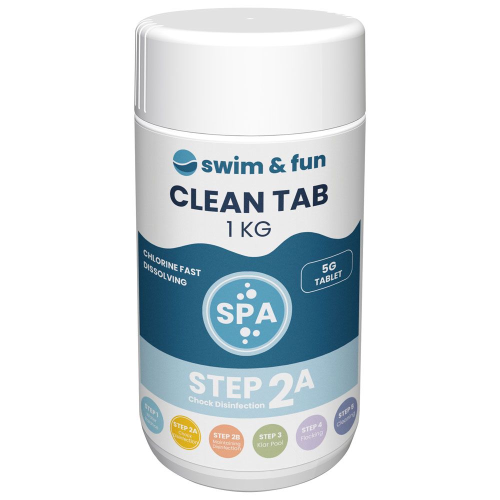 Swim & Fun Clean Tab puhdistustabletti 5 g 1 kg