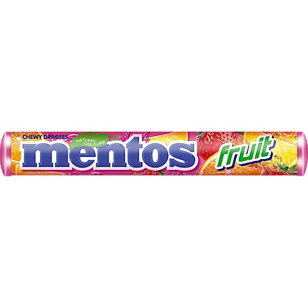 Mentos frukt 38 g