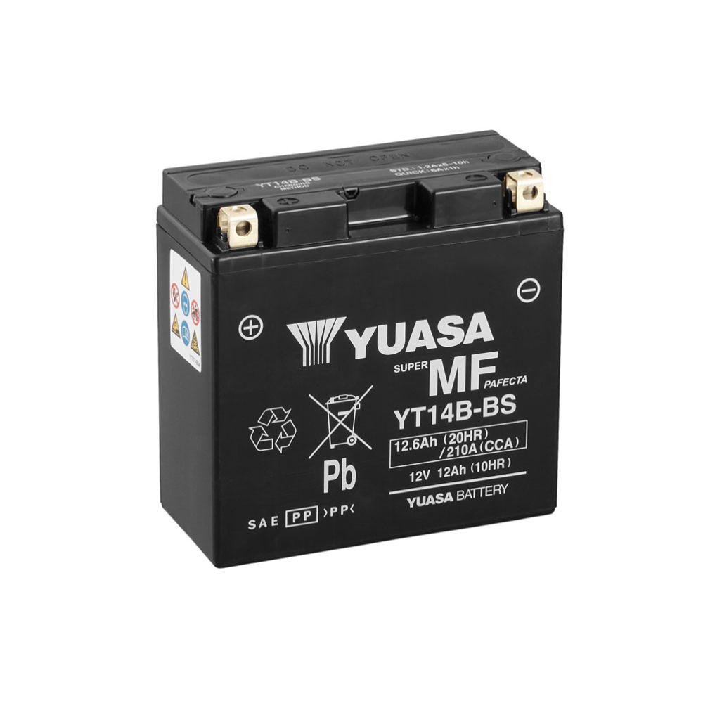 Yuasa MP-akku 12V 12Ah "YT14B-BS"