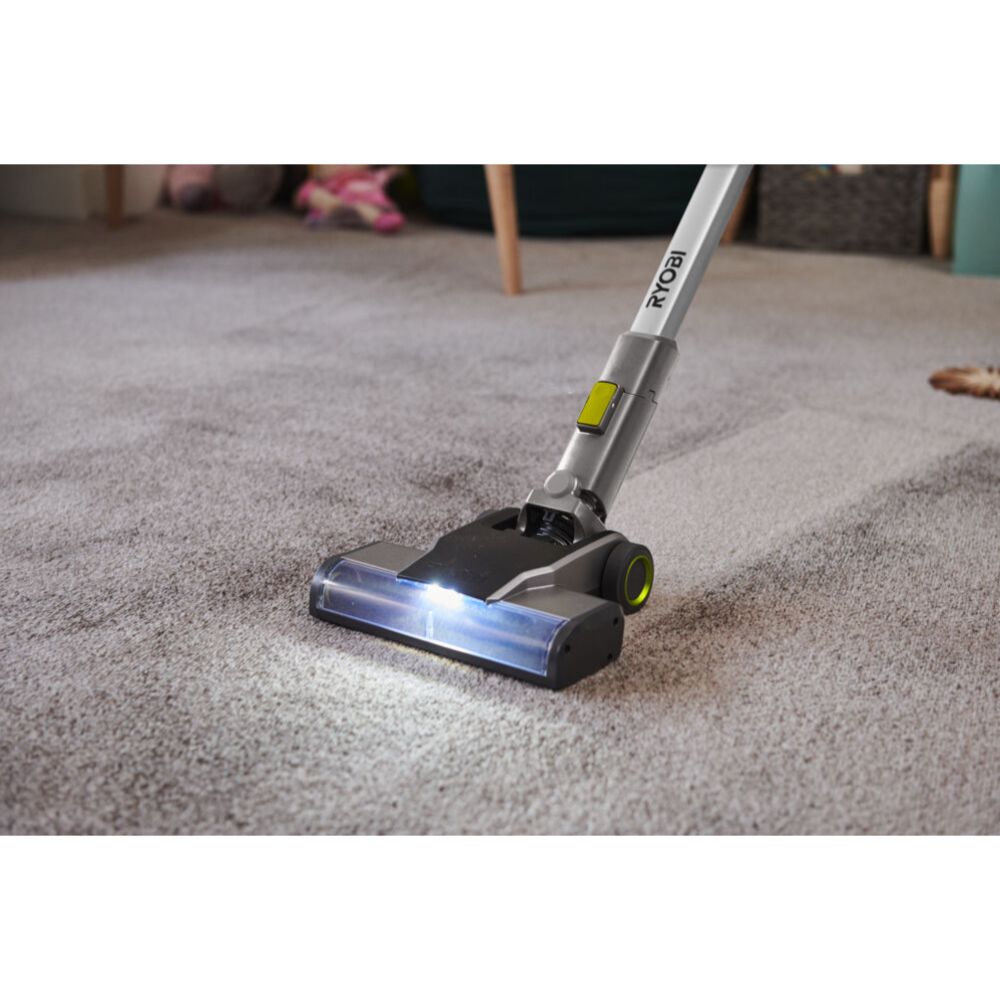 Ryobi ONE+ borstlös skaftdammsugare RSVS18-1X40GL (4,0 Ah)