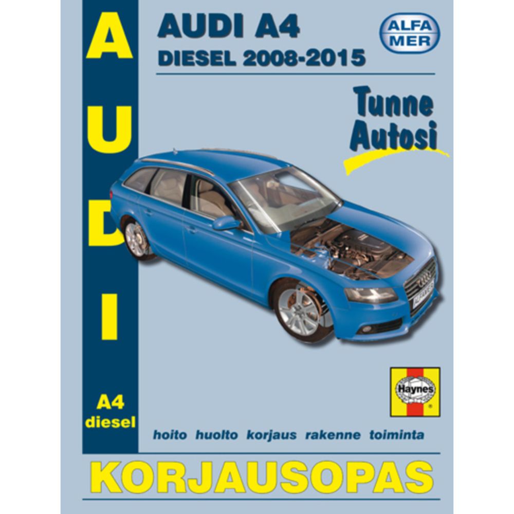 Korjausopas Audi A4 diesel 2008-2015