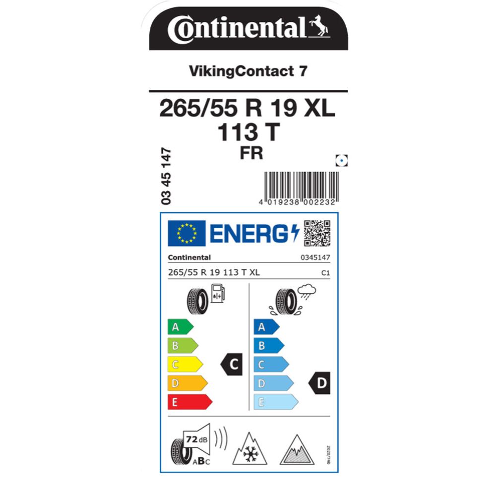 Continental VikingContact 7 265/55 R19 113T XL FR