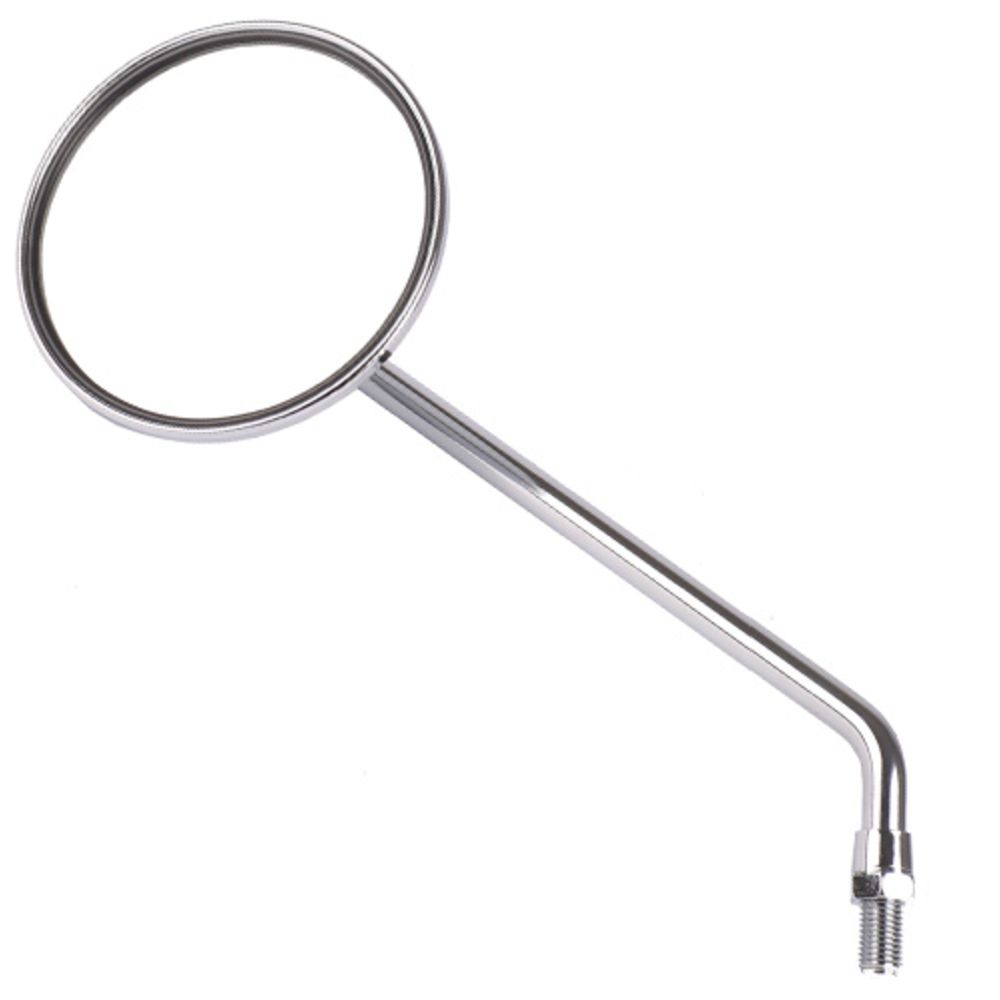 DZ Hardware spegel rund krom vänster E-godkänd