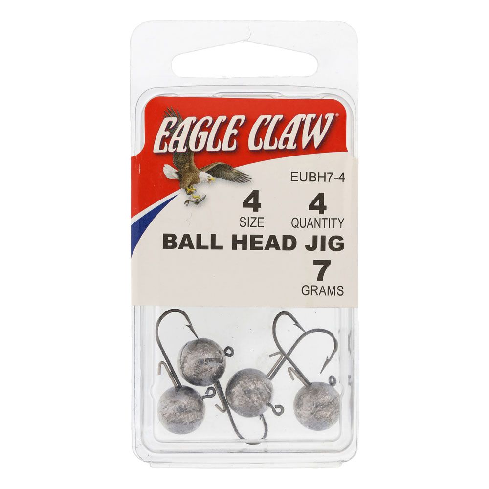 Eagle Claw jiggskalle 4 st