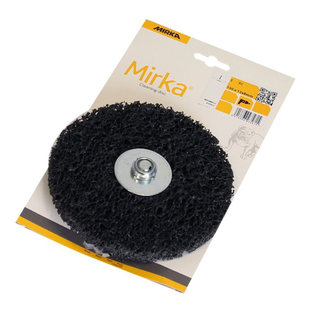 Mirka rengöringsskiva med spindel 150 x 13 x 8 mm