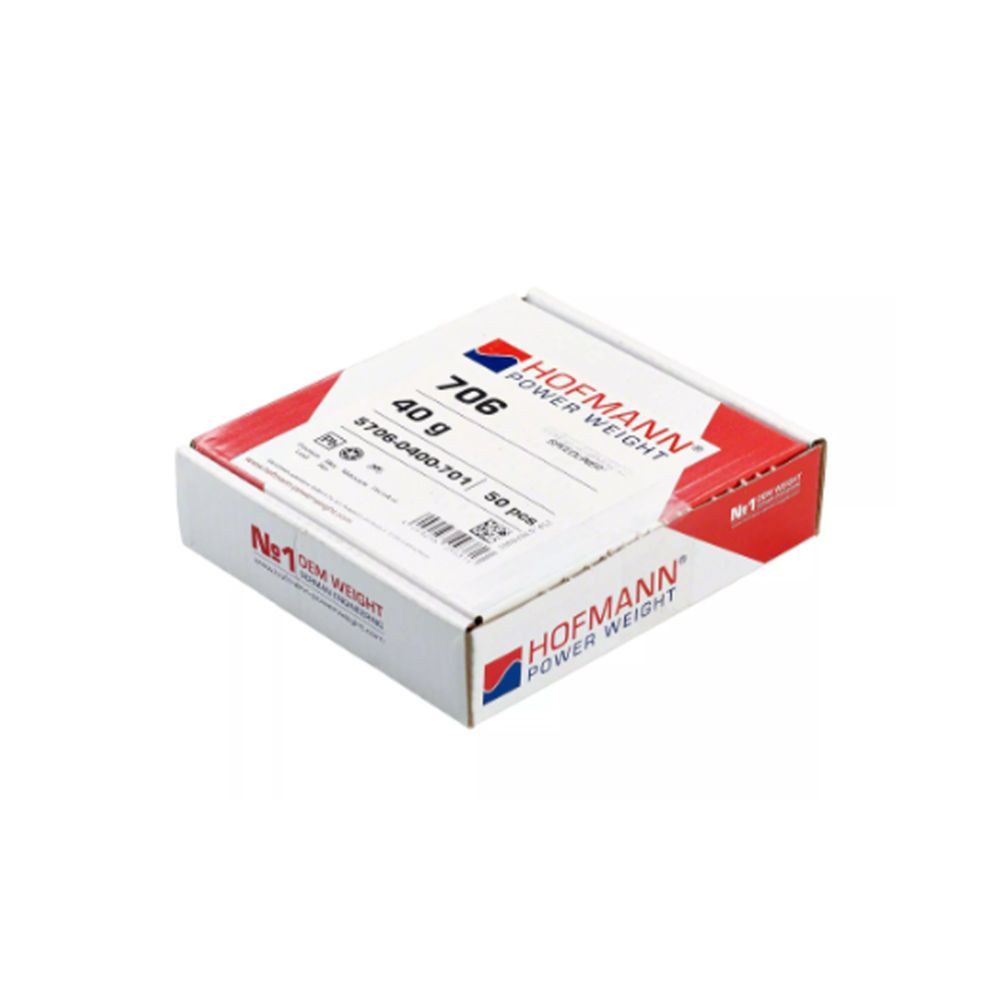 Hofmann MP-tarrapaino 706 40g 8x5g (Pb) 50 kpl