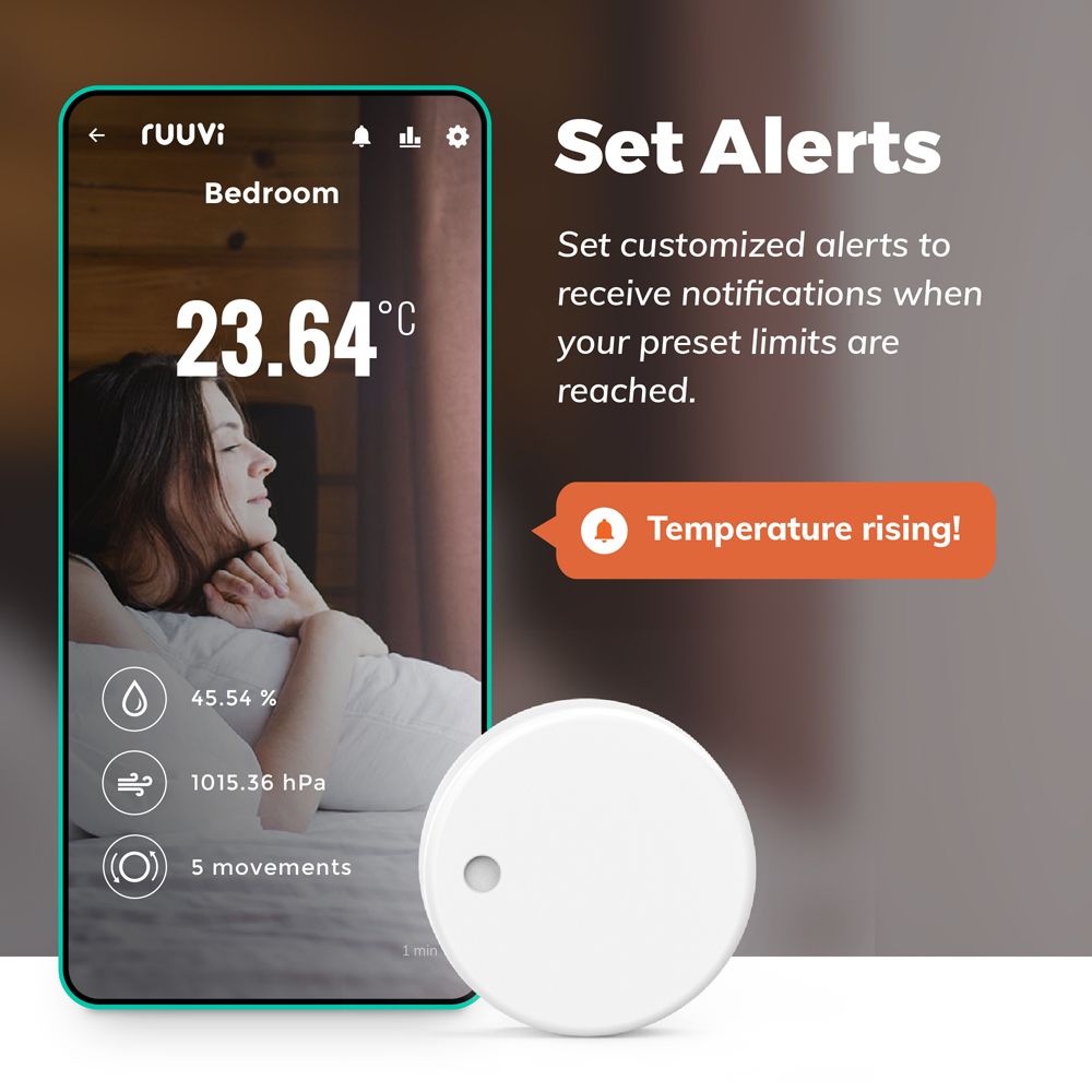 RuuviTag 4in1 monikäyttöinen Bluetooth-anturi