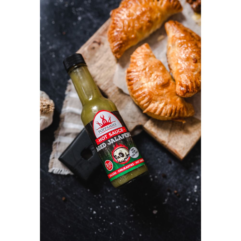 Poppamies Hot Sauce Aged Jalapeno chilisås 150 ml