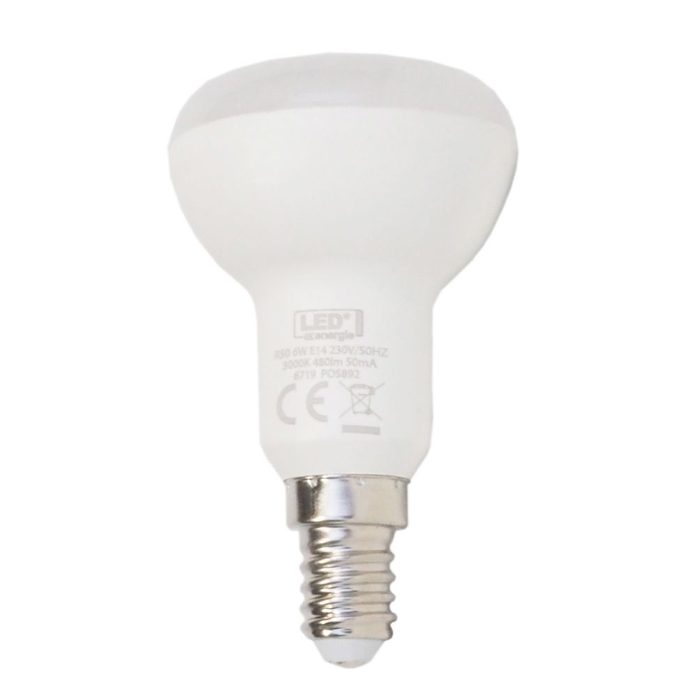 LED-kohtvalgusti, E14, 6 W, 3000 K, 480 lm