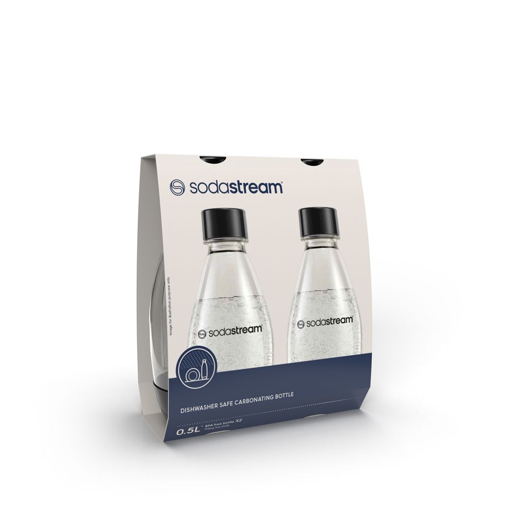 SodaStream Fuse DWS Dricksflaskor 2 x 0,5 l