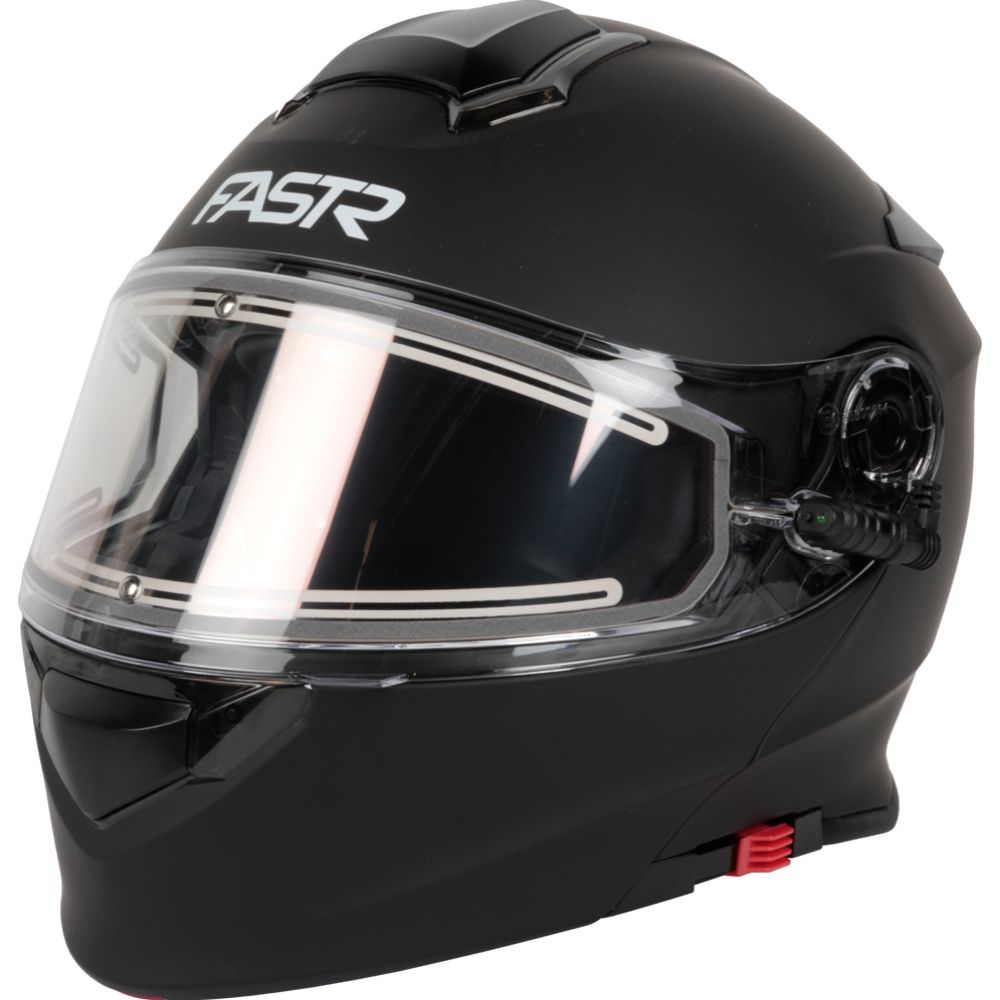 Fastr V271 skoterhjälm svart L