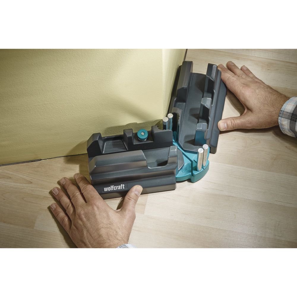Wolfcraft® justerbar smygvinkel och geringslåda