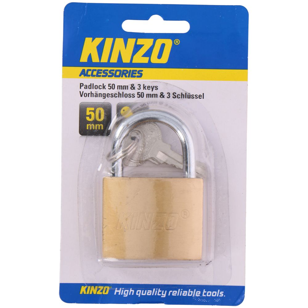 Kinzo hänglås 50 mm
