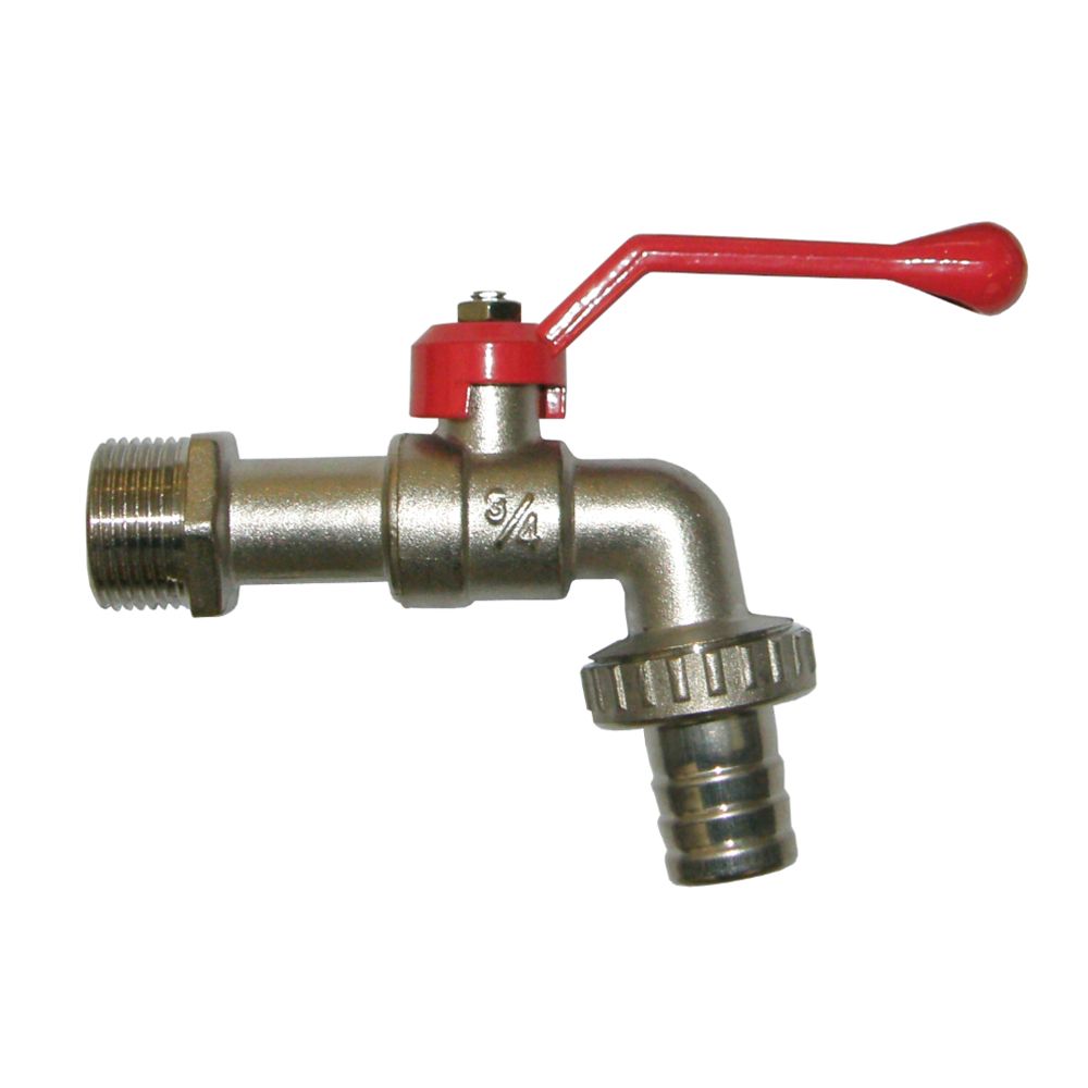 Tappkulventil med slangkoppling 3/4"
