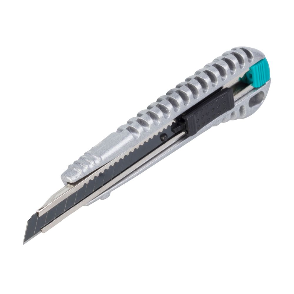 Wolfcraft® PRO-Sharp brytbladskniv med metallstomme 9 mm