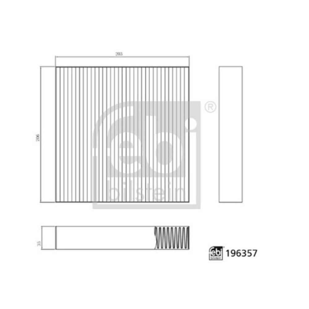 Raitisilmasuodatin 19-00379