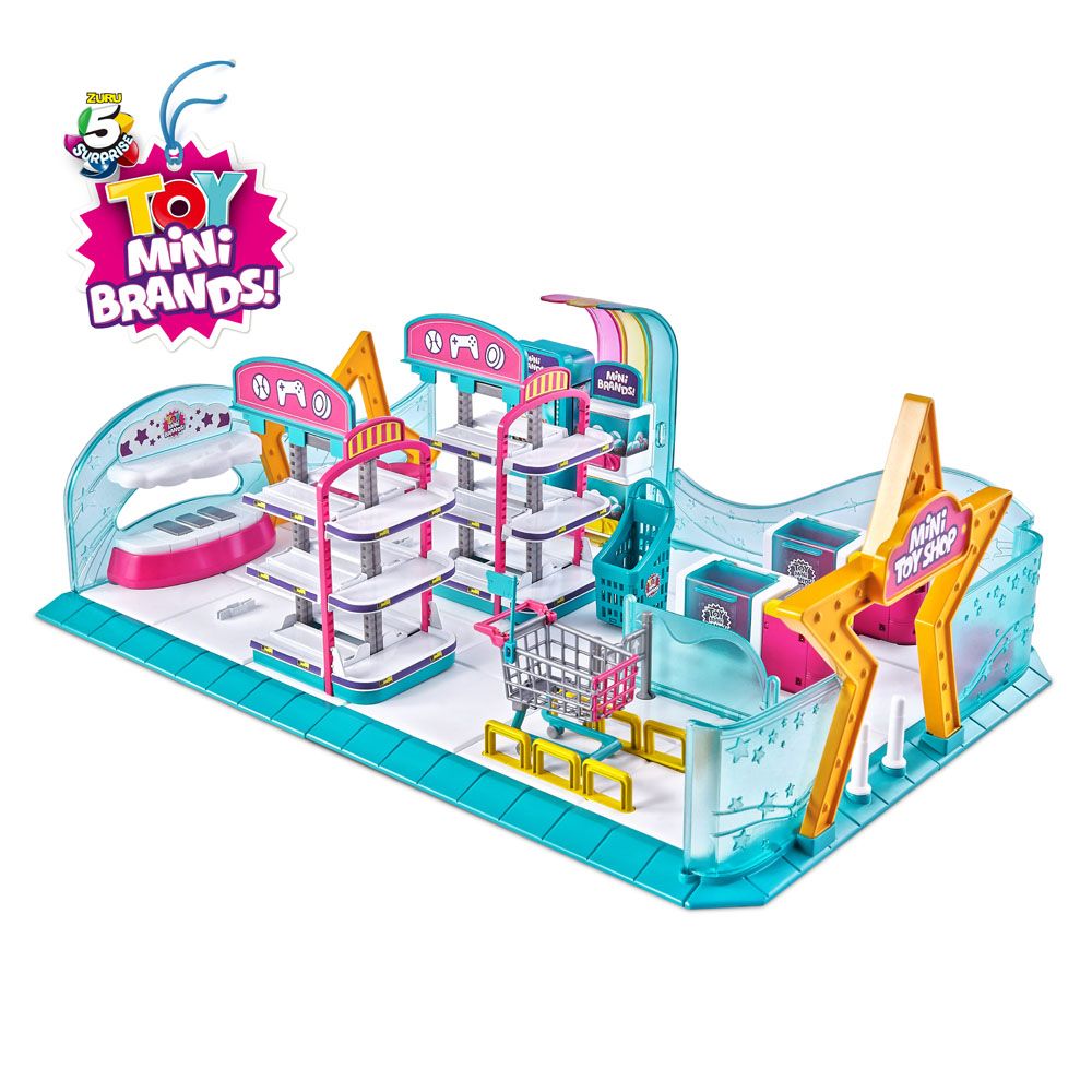 5 Surprise Mini Brands Toy Store mänguasjapood