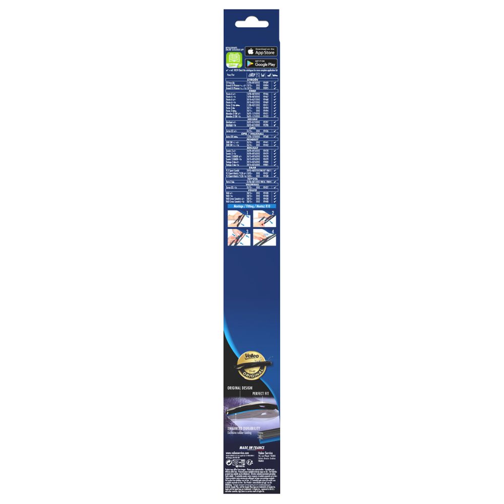 Valeo Silencio VR59 takalasinpyyhin 30 cm