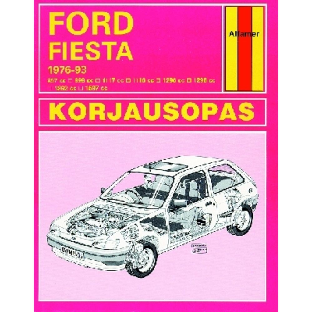 Korjausopas Ford Fiesta 76->93