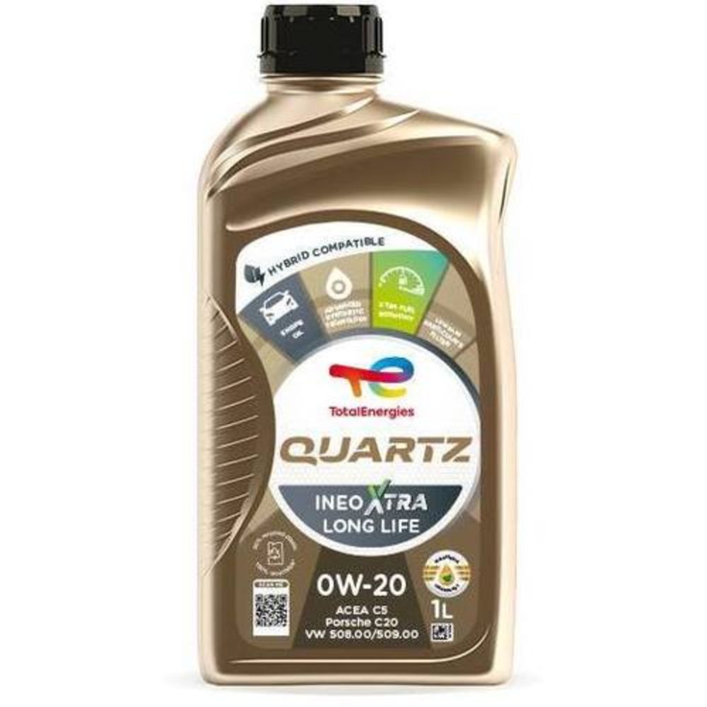 Total Quartz Ineo Xtra Long Life 0W-20 moottoriöljy 1 l