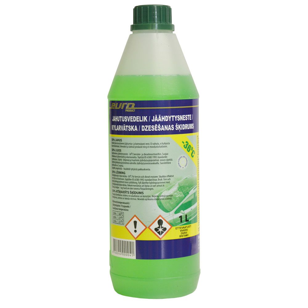Jahutusvedelik roheline 1 l 50%