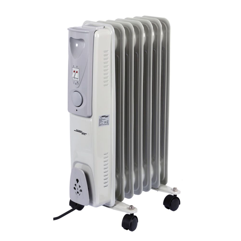 7 ribiga õliradiaator, 600/900/1500 W