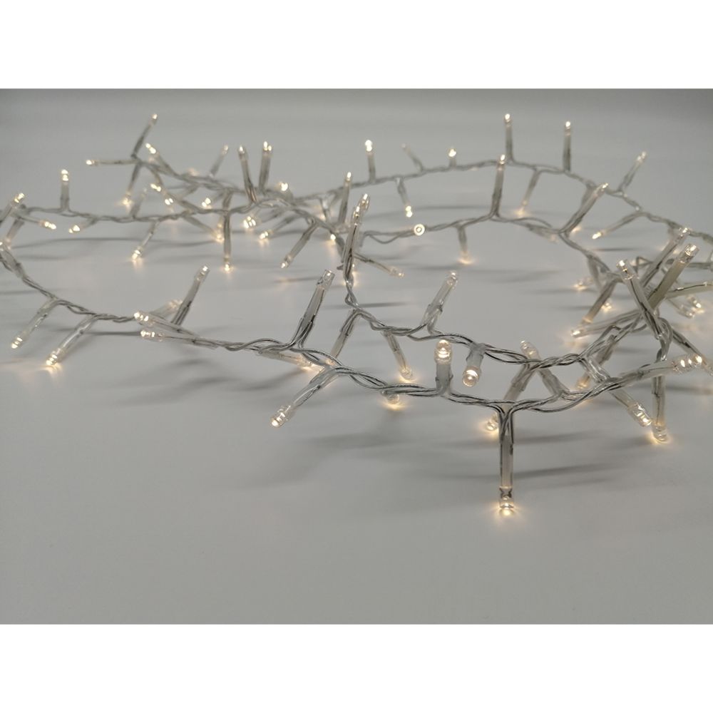 Lumo ljusslinga för utomhusbruk, 600 LED, varmvit, IP44