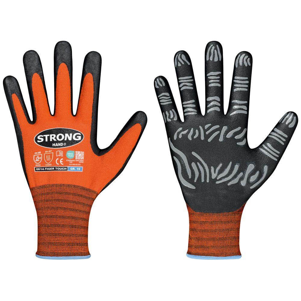 Stronghand Tiger Touch asentajankäsineet