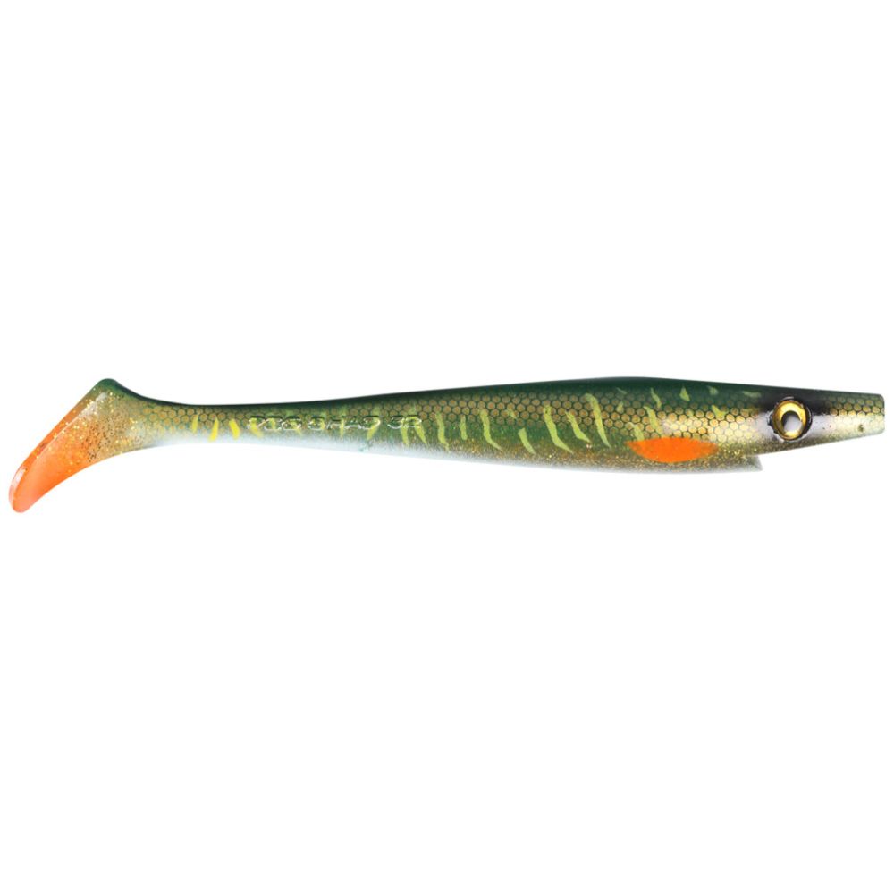 Strike Pro Pig Shad 23 cm 90 g haukijigi väri: Red Tiger 141