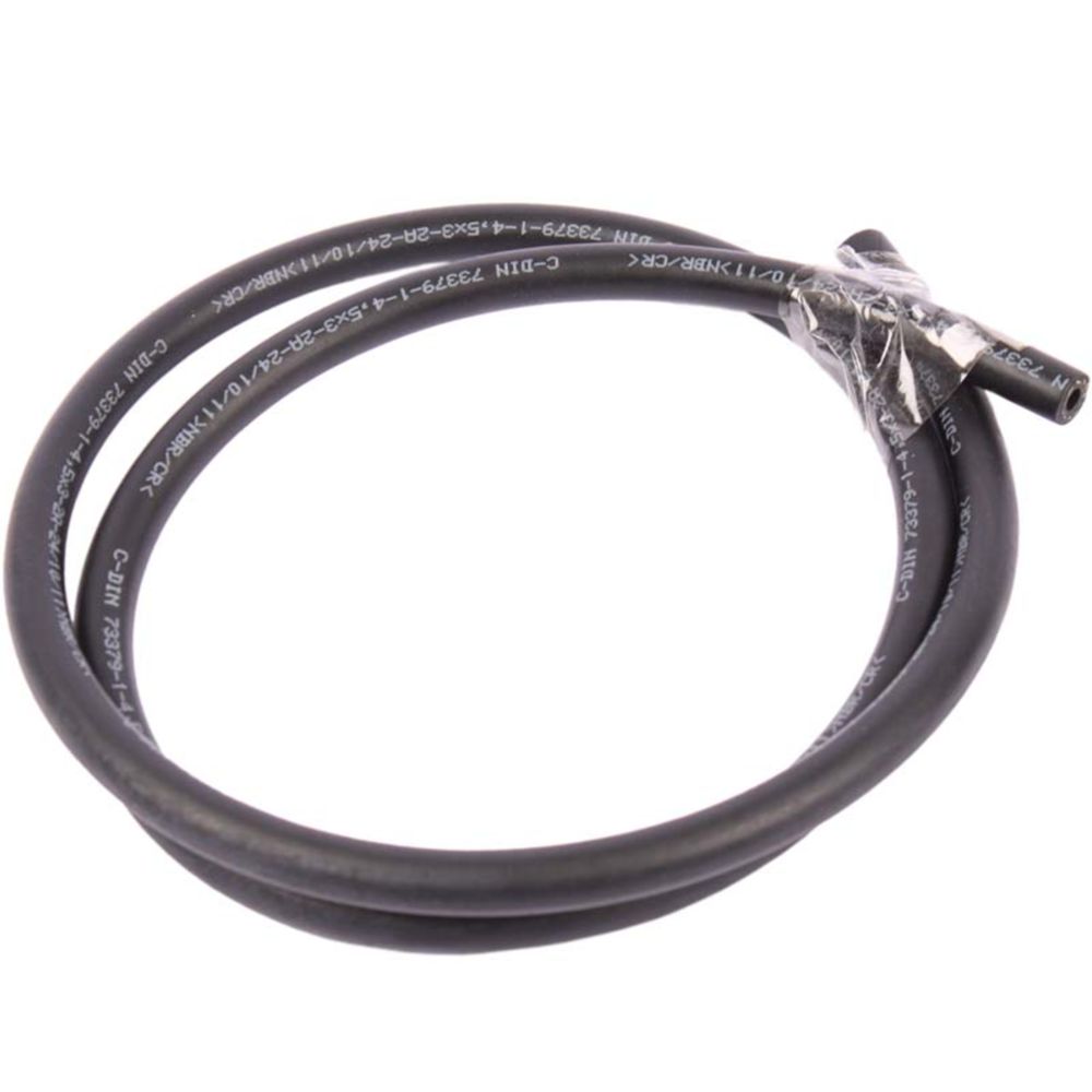 Bensin/olje/lågtrycksslang ø 4/9 mm 1 m