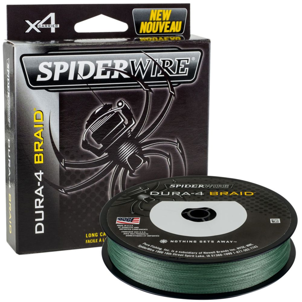 Spiderwire Dura 4 flätlina 150 m grön