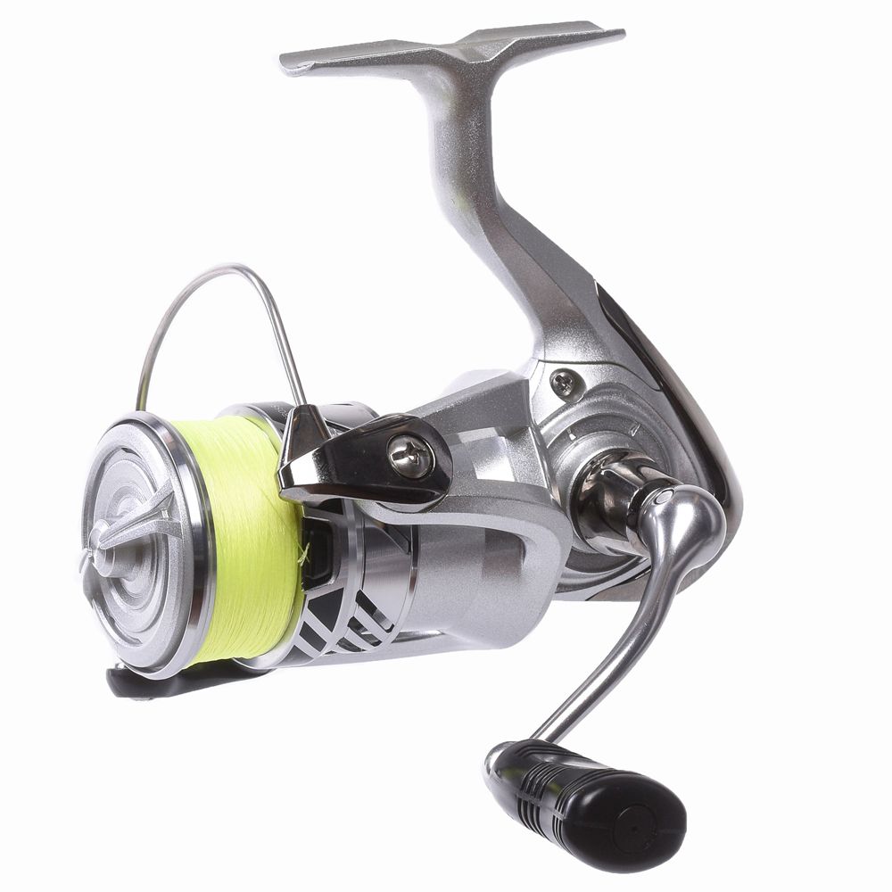 Daiwa 20 Crossfire LT avokela Daiwa J-Braid kuitusiimalla
