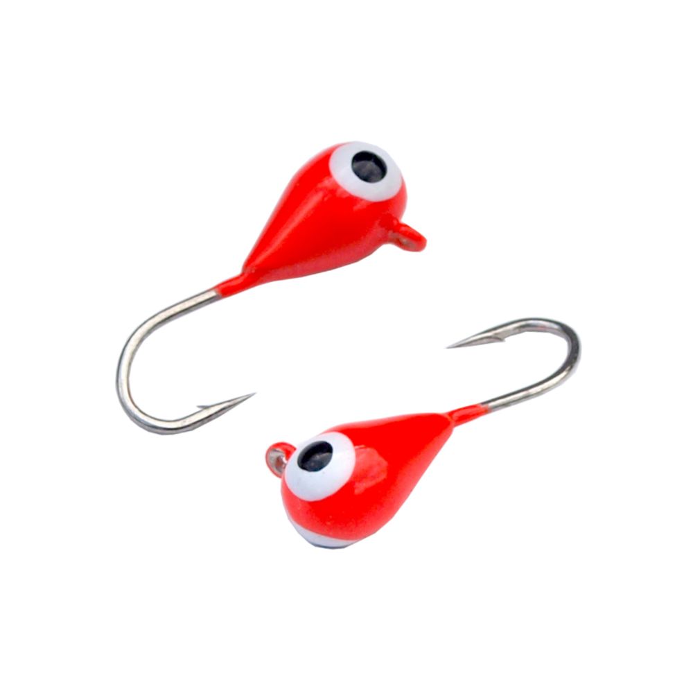 MTX Fishing Pisara volframi-morri 5 mm / 2,0 g  2 kpl punainen mustaraita