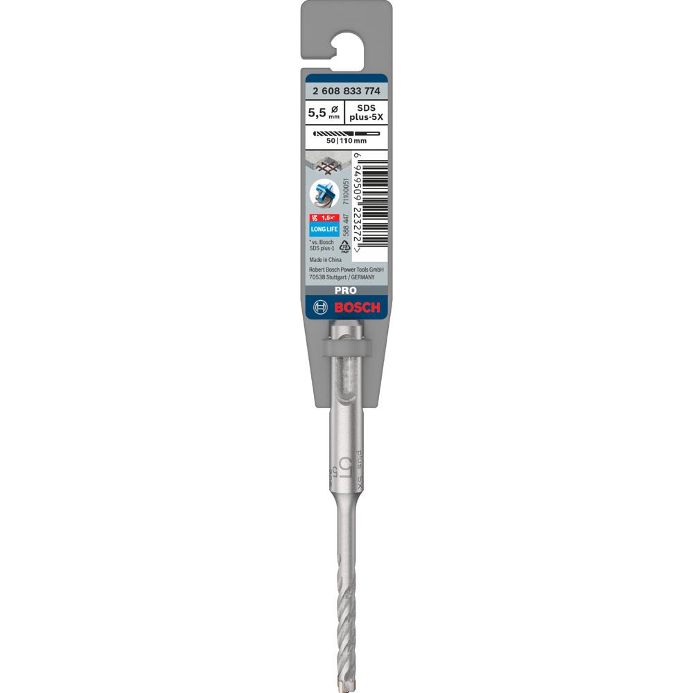 Bosch vasaraporanterä SDS plus-5X
