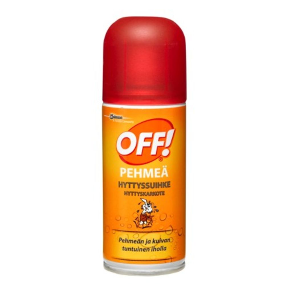 OFF Active pehmeä hyttyssuihke 100ml