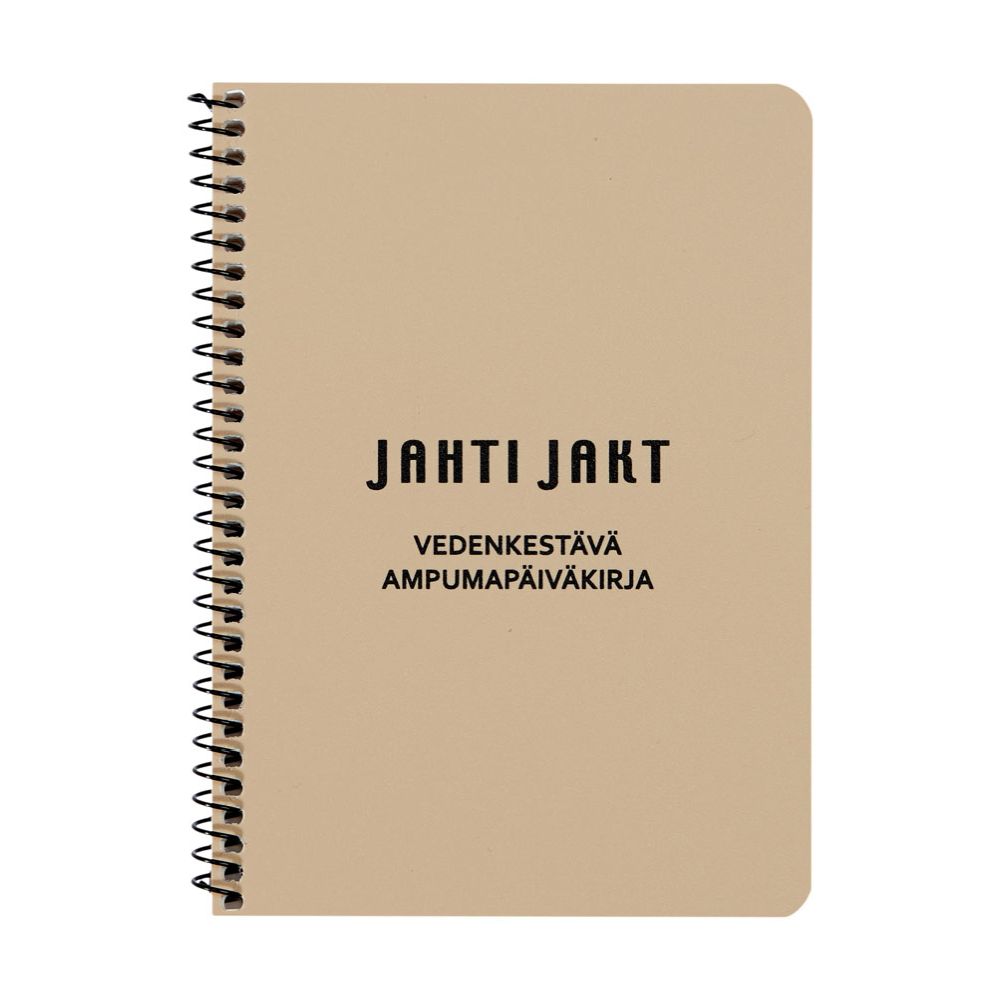 JahtiJakt vedenkestävä ampumapäiväkirja