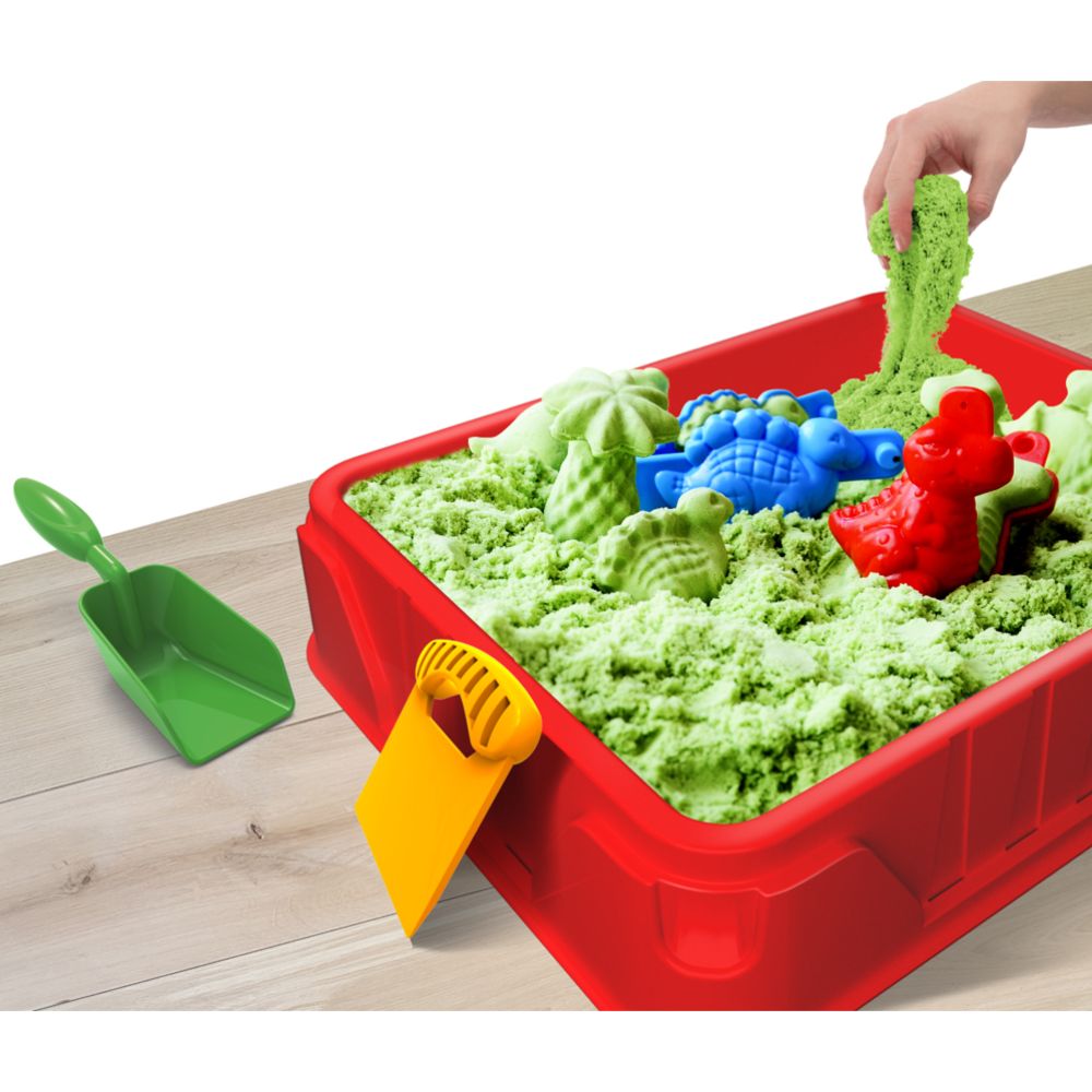 Secret Sand kineetiline liiv + dinosauruse vormid, 750 g