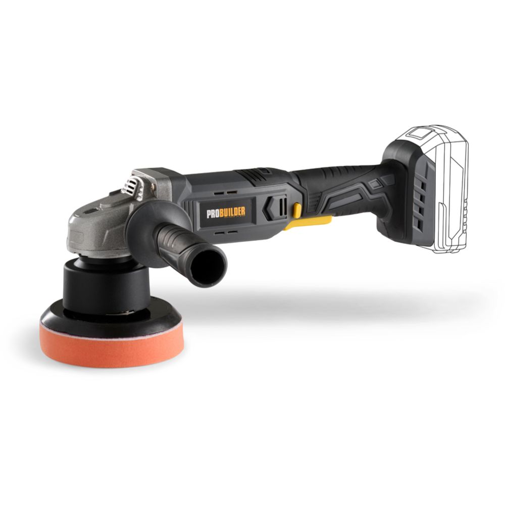 Probuilder batteridriven polermaskin 125 mm 18V utan batteri