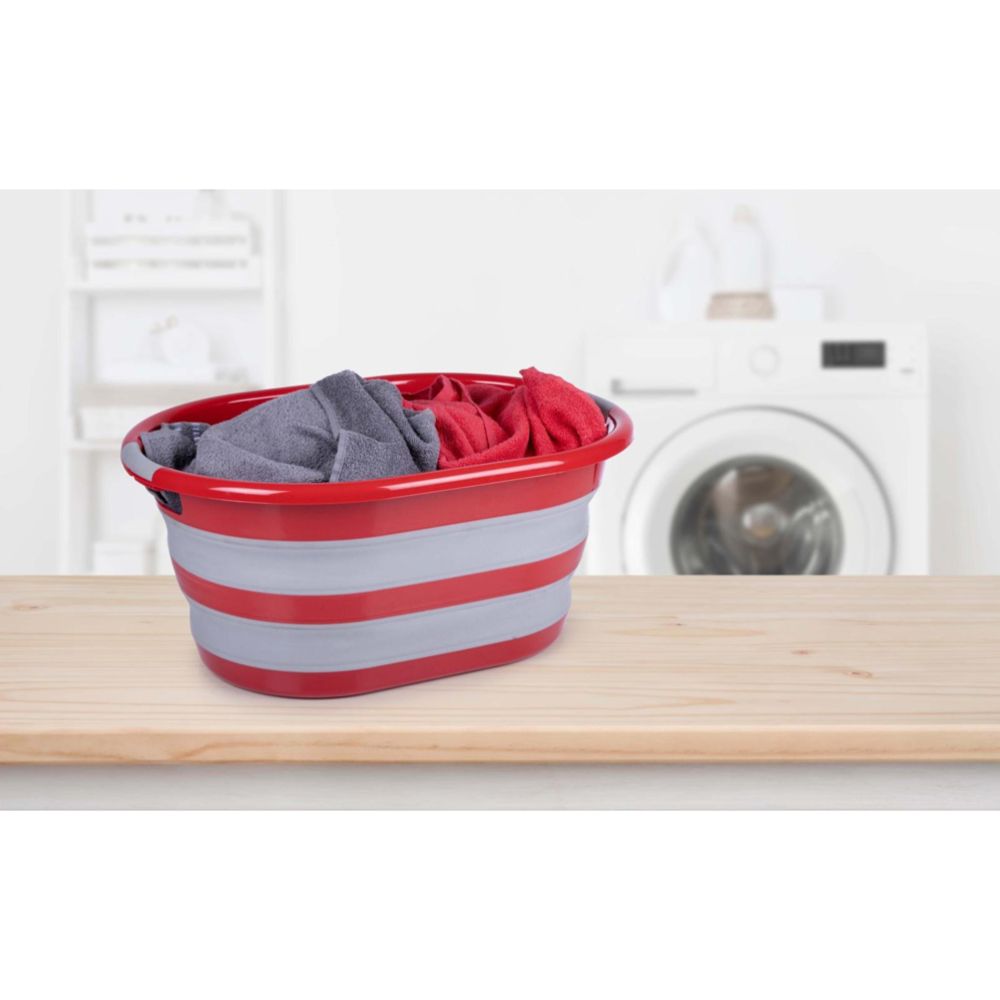 Dirt Devil hopfällbar tvättkorg
