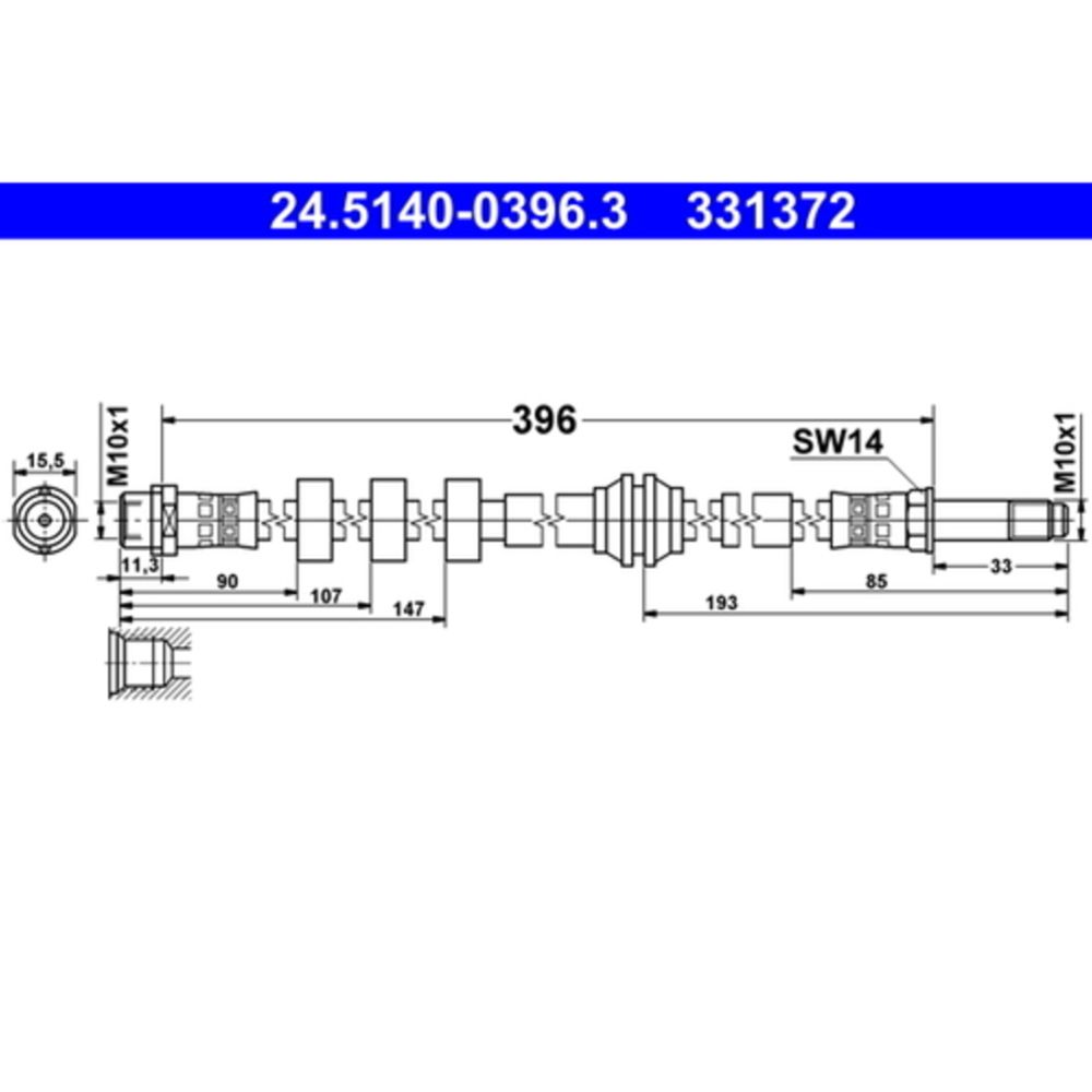 Pidurivoolik 23-4079