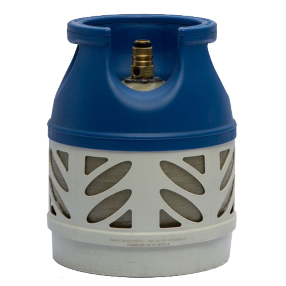 Grillgaasiballoon, plast, 5 kg