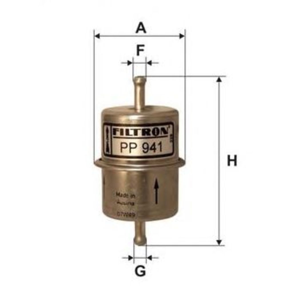 Polttoainesuodatin 19-0438