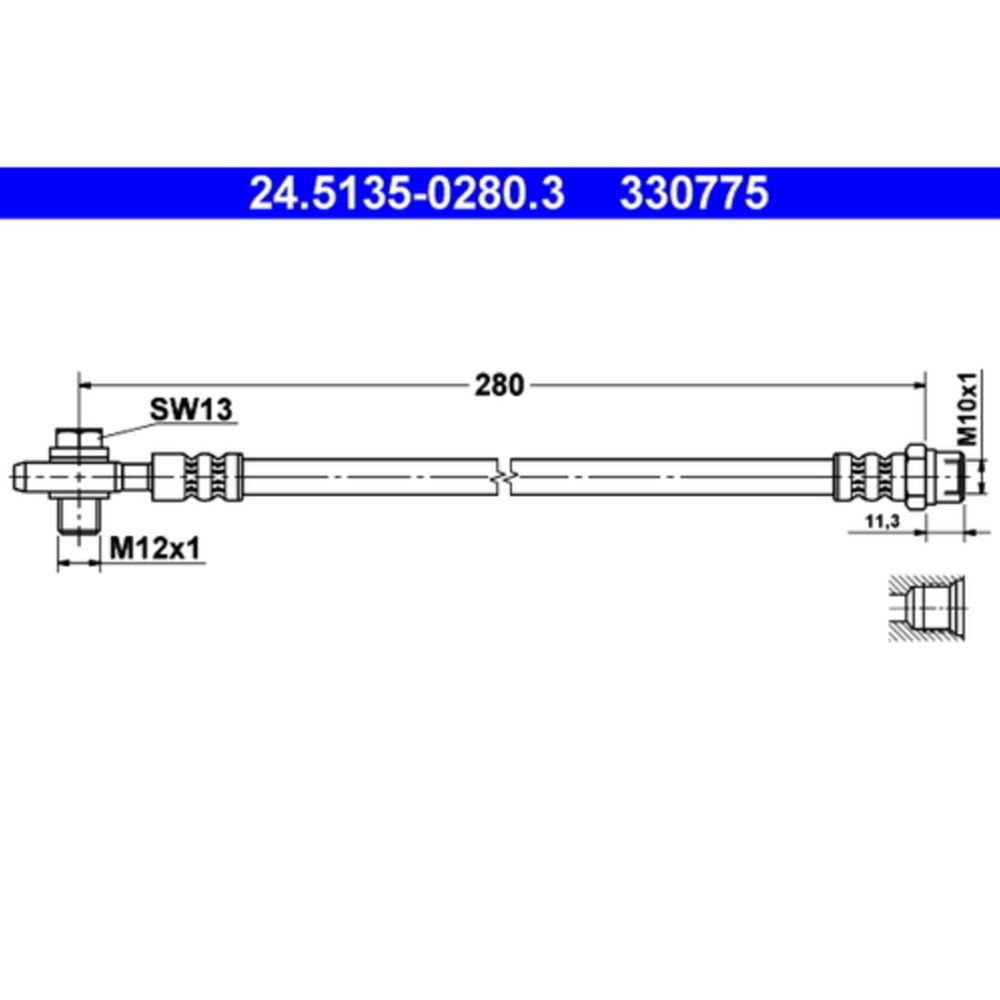 Pidurivoolik 23-3548