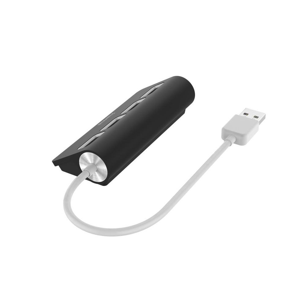 Hama 4 pesaga USB jaotur, USB 2.0, 480 Mbit/s
