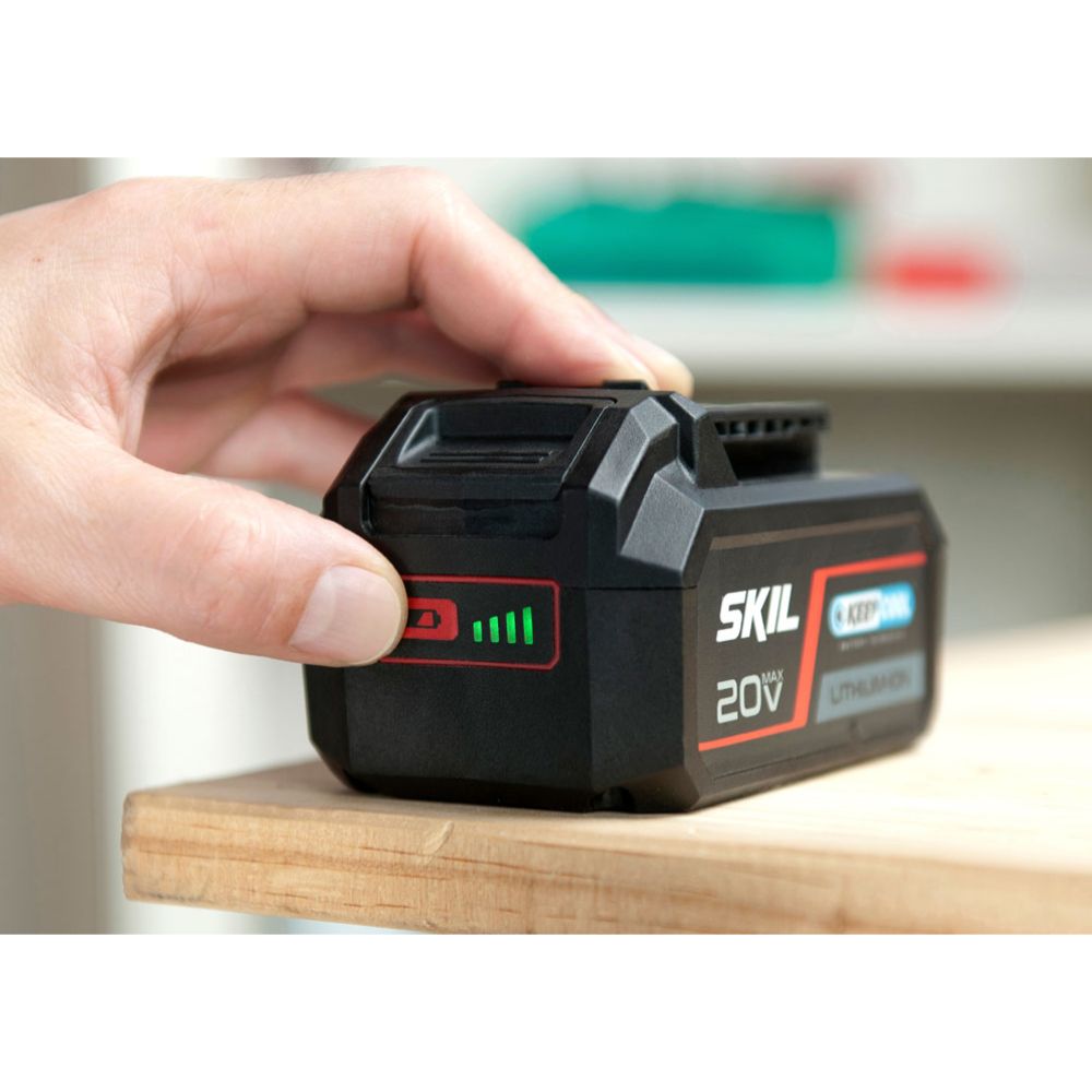 Skil 3111 AA snabbladdare 20 V + 4,0 Ah batteri