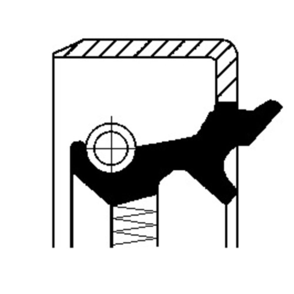 Akselitiiviste, pyörän napa 27-00653